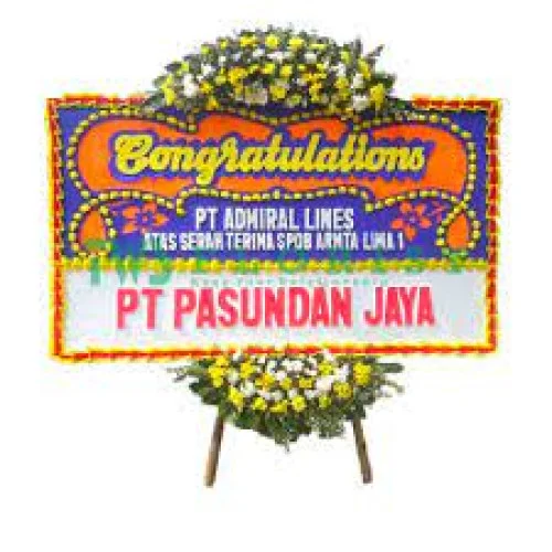 Karangan Bunga Ucapan Selamat Baregbeg